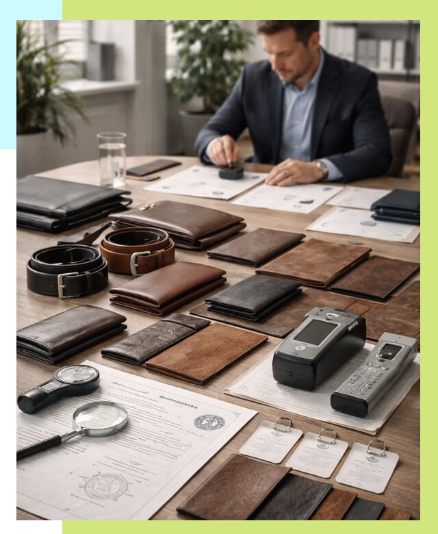 Сертификация кожаных изделий в Устях-Лабинске от 12259 р. | Алешин-Улб