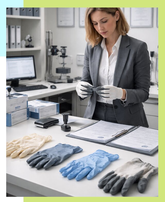 Сертификация перчаток в Устях-Лабинске от 8684 р. | Алешин-Улб