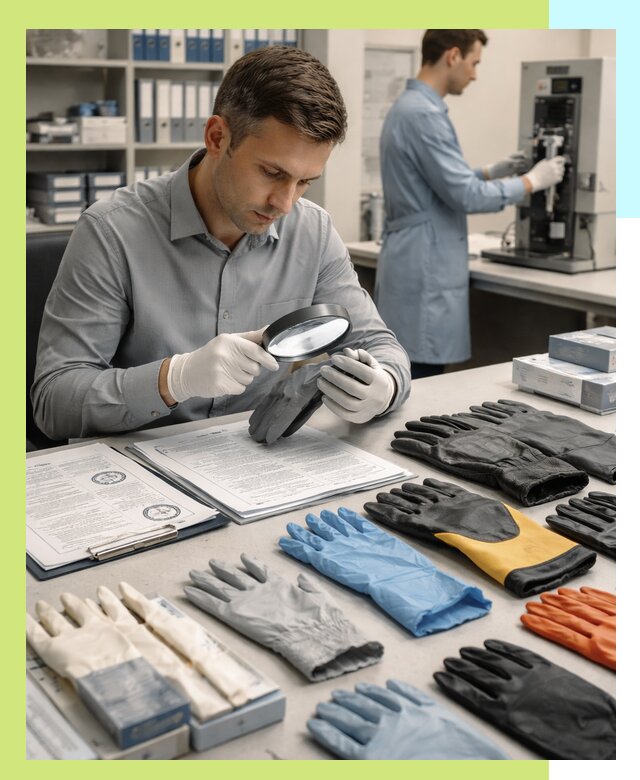 Сертификация перчаток и средств защиты продукции в Устях-Лабинске