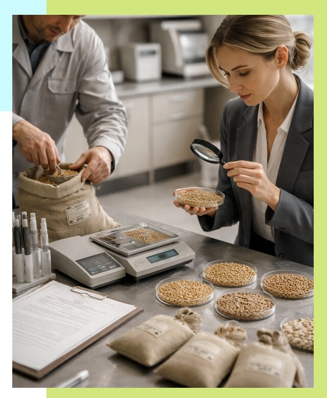 Сертификация зерна в Устях-Лабинске по цене от 15324 р. | Алешин-Улб