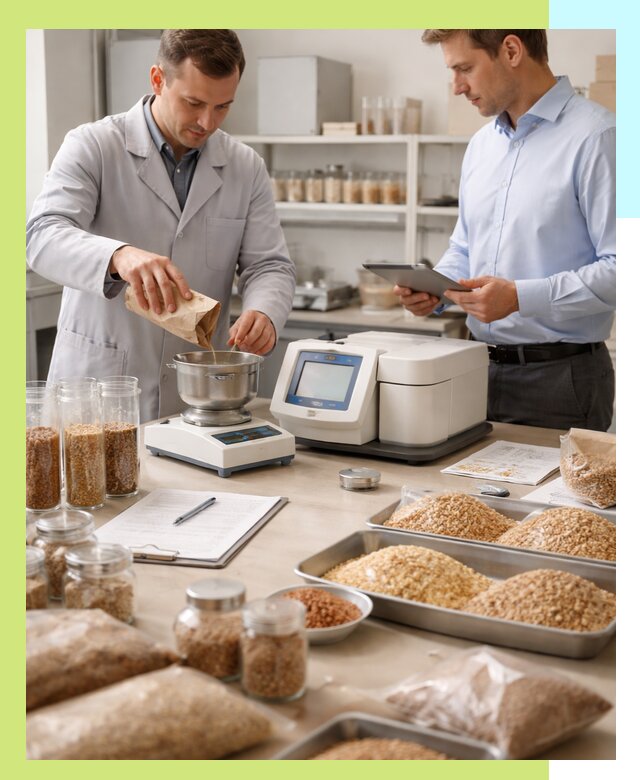 Сертификация зерна и зерновой продукции в Устях-Лабинске для экспорта