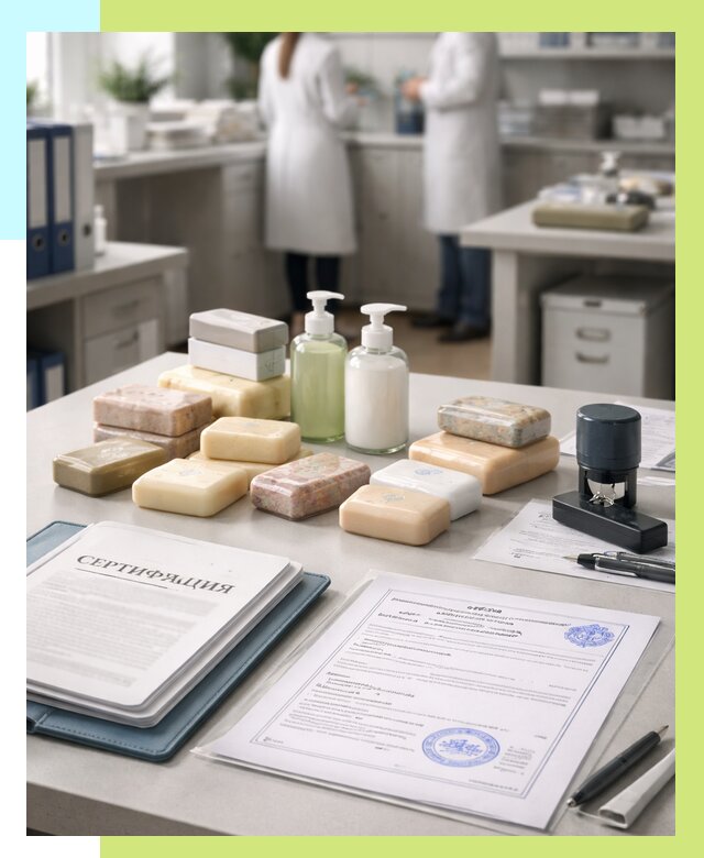 Сертификация мыла и сертификат на мыло в Устях-Лабинске от 12259 | Алешин-Улб