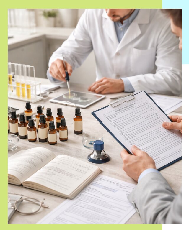 Сертификация эфирных масел и документация качества в Устях-Лабинске