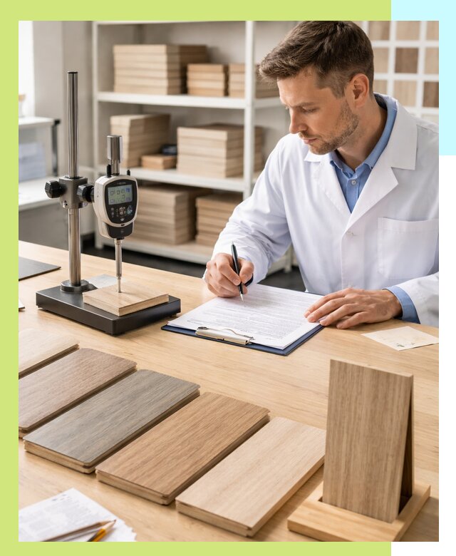 Сертификация ламината с испытаниями и оформлением документов в Устях-Лабинске