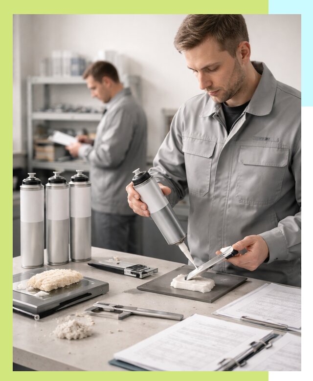 Сертификация монтажной пены и соответствие стандартам в Устях-Лабинске