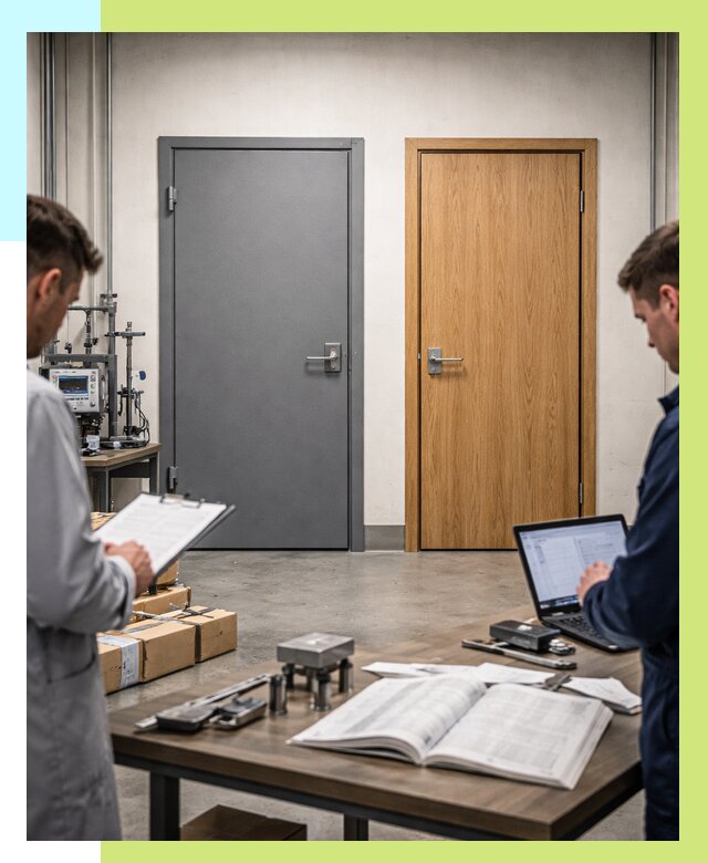 Сертификация дверей в Устях-Лабинске от 8173 р. под ключ | Алешин-Улб