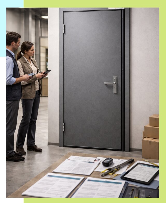 Сертификация противопожарных дверей в Устях-Лабинске от 9194 р. | Алешин-Улб