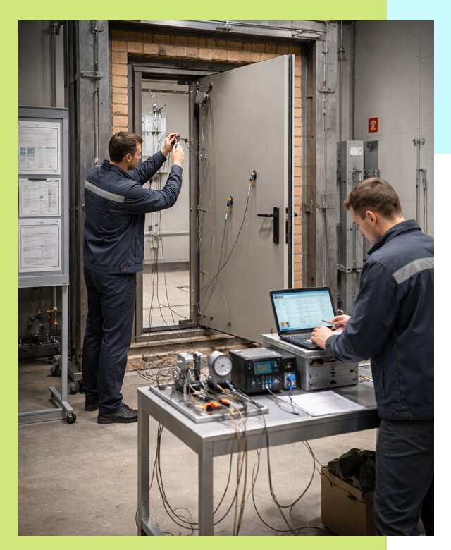 Сертификация противопожарных дверей в Устях-Лабинске по ГОСТ и ТР