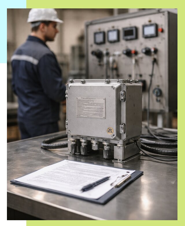 Сертификация взрывозащищенного оборудования в Устях-Лабинске от 35756 р. | Алешин-Улб