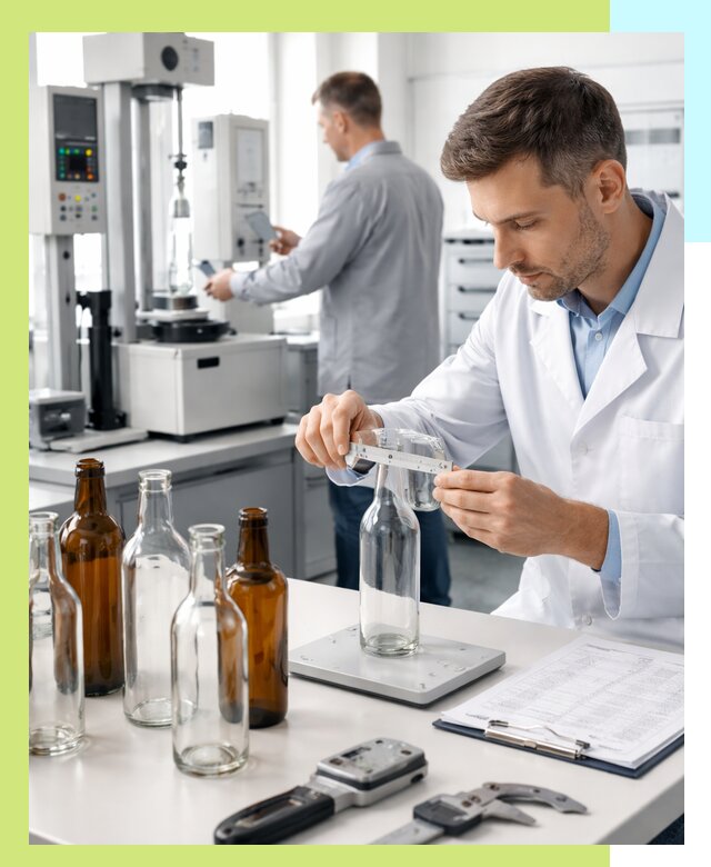 Сертификация стеклянных бутылок и сопутствующей упаковки в Устях-Лабинске