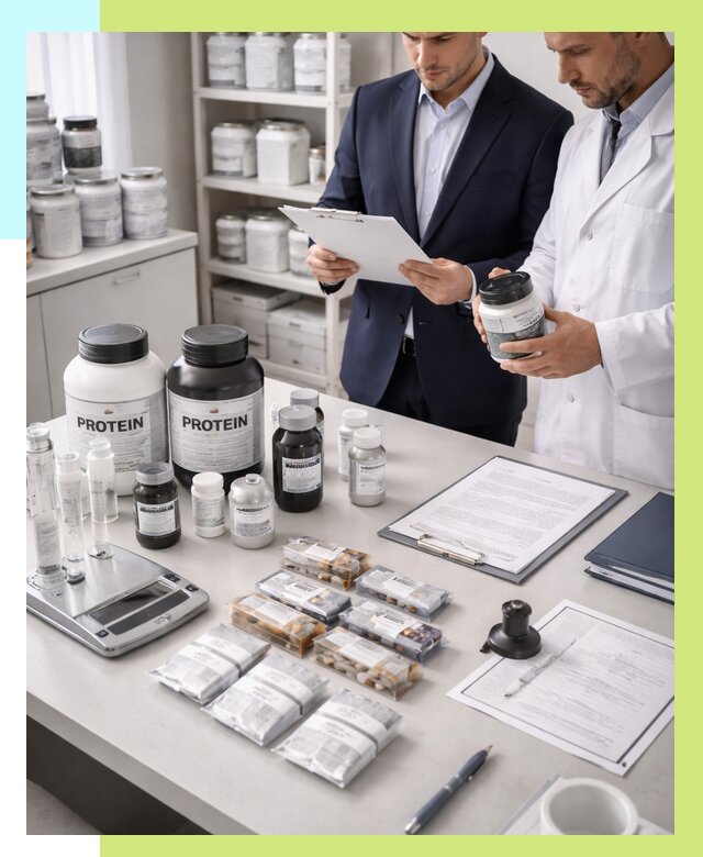 Сертификация спортивного питания в Устях-Лабинске от 15324 р., Алешин-Улб