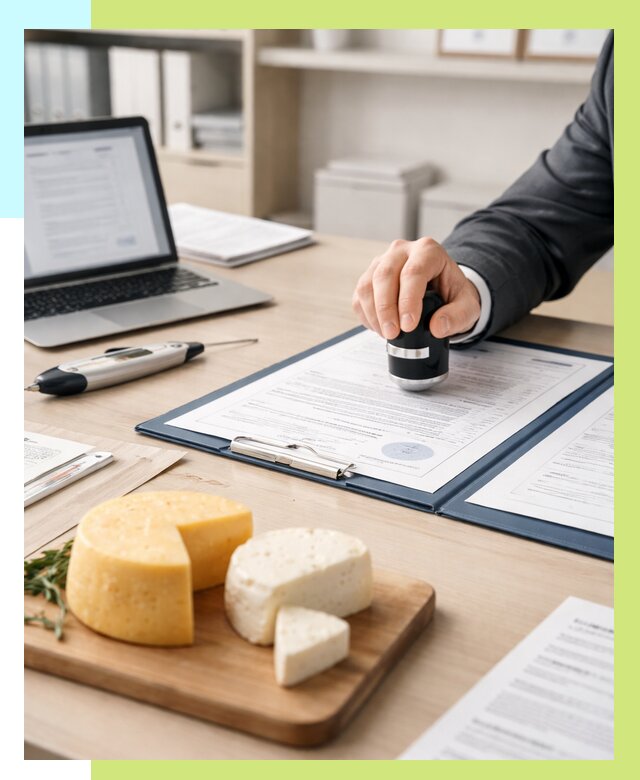 Сертификация сыров в Устях-Лабинске от 15324 р | Сертификат на сыр Алешин-Улб