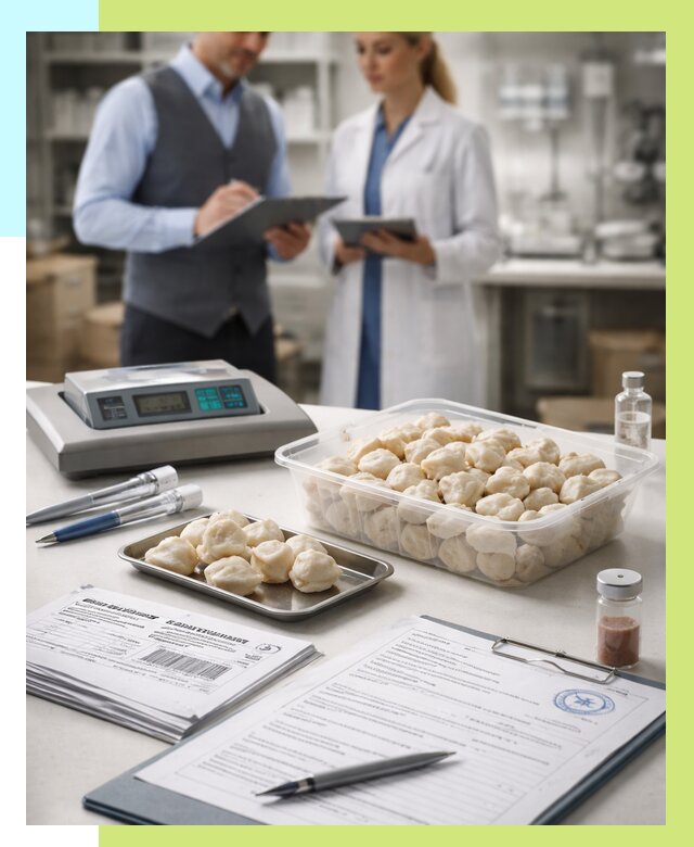 Сертификация пельменей в Устях-Лабинске от 15324 р. срочно | Алешин-Улб