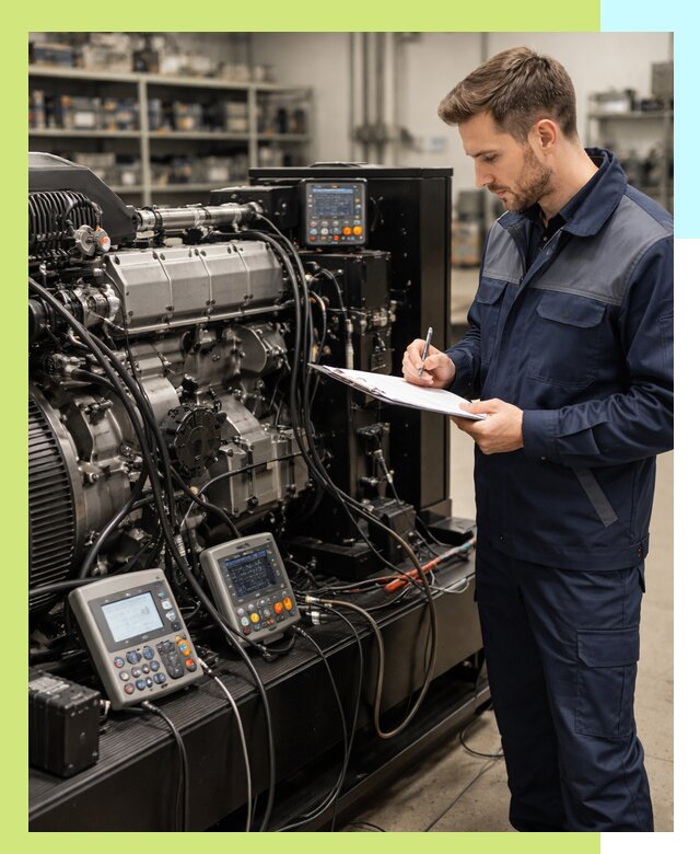 Сертификация дизельных генераторов и их оборудования в Устях-Лабинске