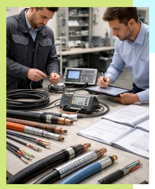 Сертификация кабеля и электропроводки в Устях-Лабинске под ключ