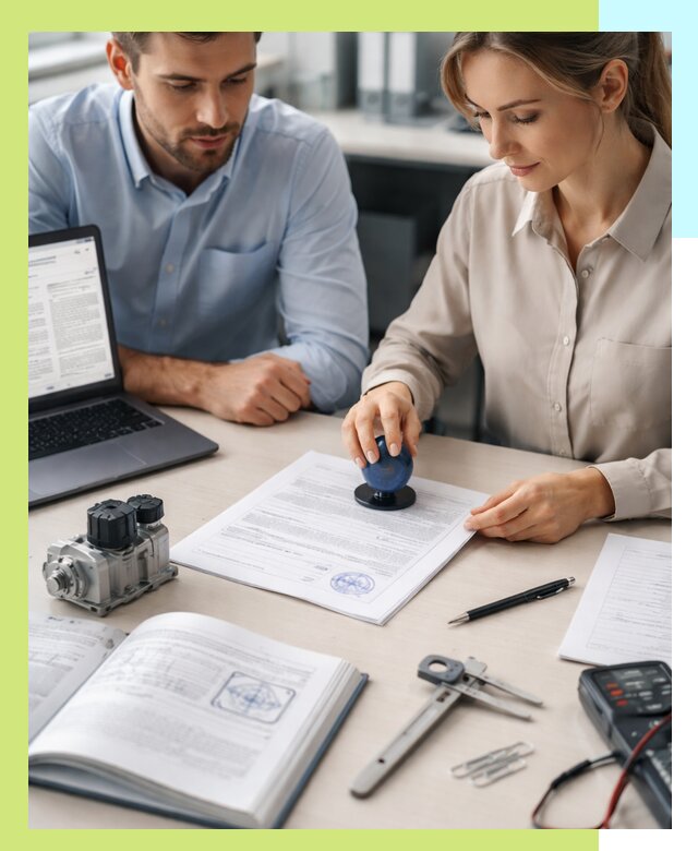 Выдача паспорта изделия и техническая экспертиза продукции в Устях-Лабинске