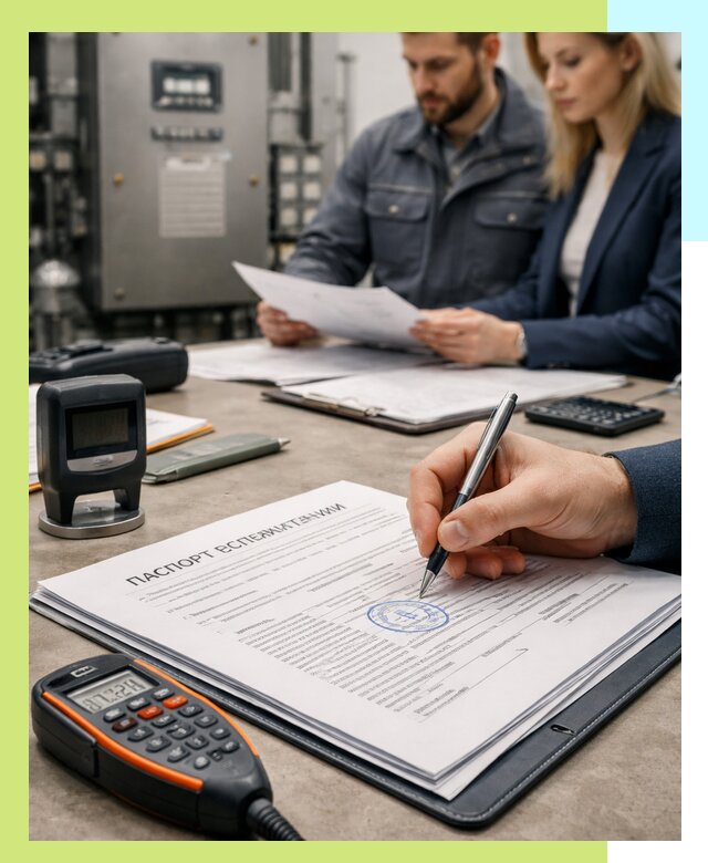 Оформление паспорта эксплуатации оборудования в Устях-Лабинске