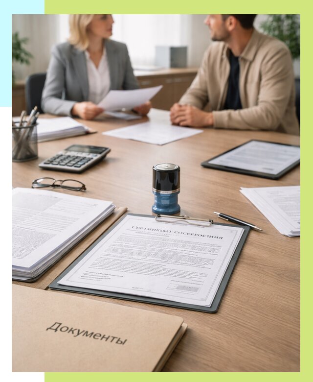 Сертификат соответствия на продукцию в Устях-Лабинске от 15324 р.|Алешин-Улб