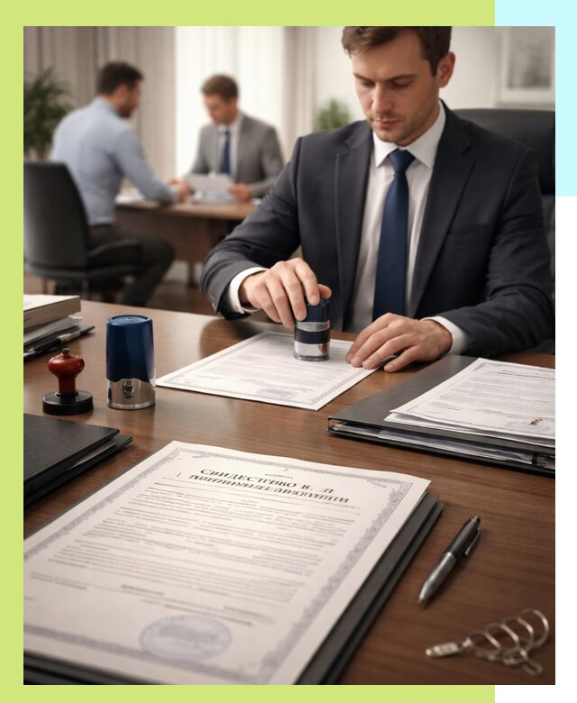 Оформление свидетельства о государственной регистрации в Устях-Лабинске