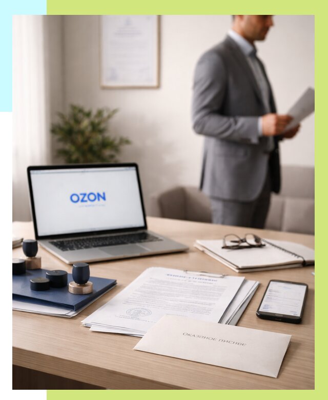 Отказное письмо для Ozon в Устях-Лабинске от 3576 р. | Алешин-Улб