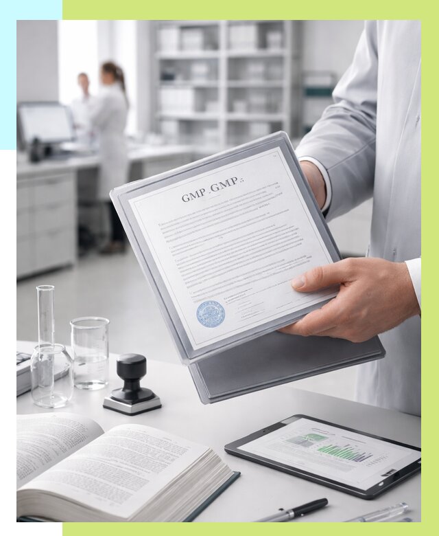 Сертификат GMP в Устях-Лабинске под ключ от 86836 р. | Алешин-Улб