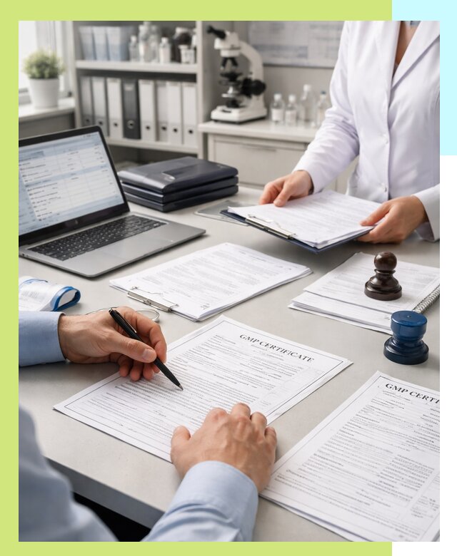 Оформление сертификата GMP в Устях-Лабинске для фармпроизводства