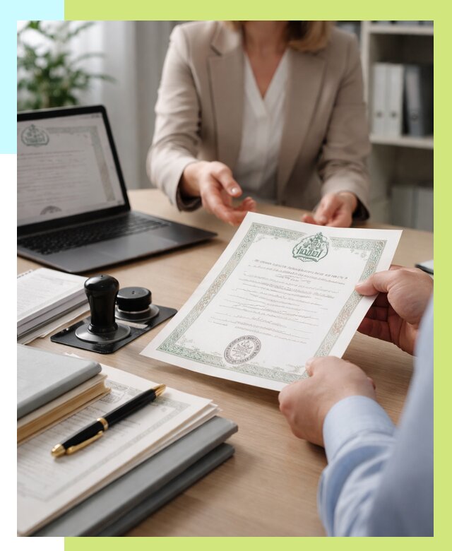 Халяль сертификат в Устях-Лабинске, получить от 15324 р. | Алешин-Улб