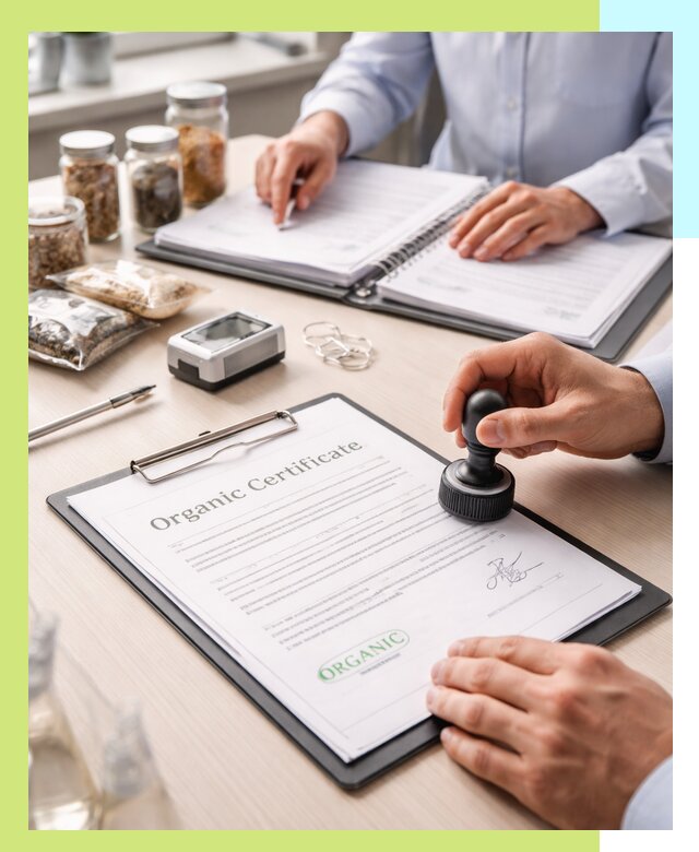 Получение органик сертификата для продукции в Устях-Лабинске