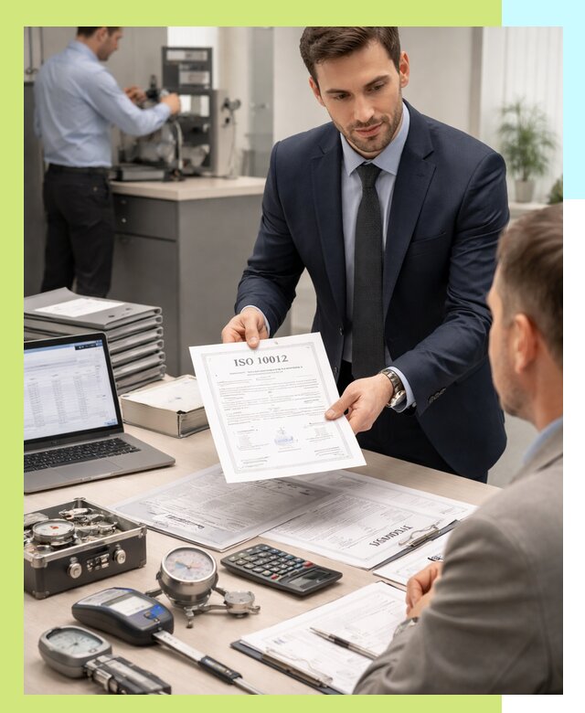 Выдача сертификата ISO 10012 по требованиям метрологии в Устях-Лабинске
