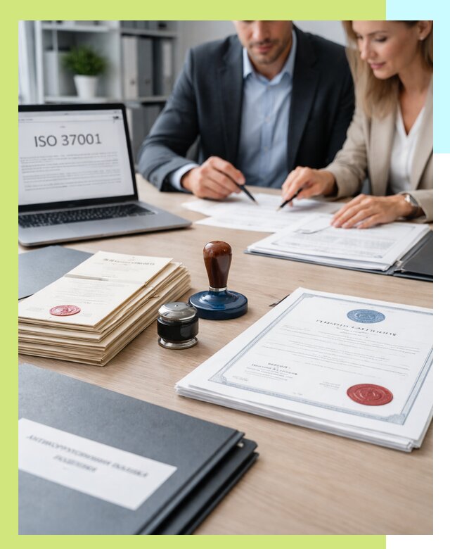 Получение сертификата ISO 37001 по системе борьбы с коррупцией в Устях-Лабинске