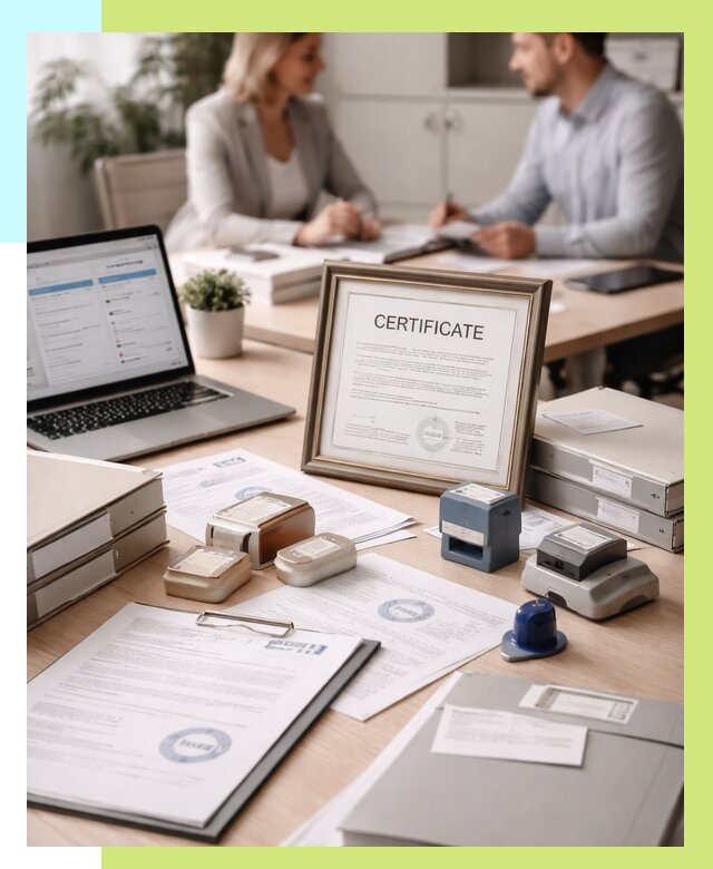 Сертификация компании в Устях-Лабинске от 45972 р. | Алешин-Улб — заказ